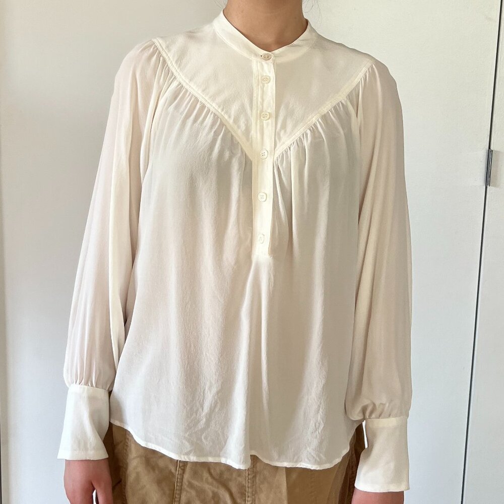 High-neck Shirt by Gerard Darel